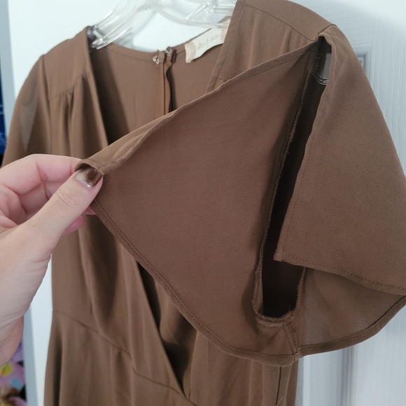 Altard State Springvale Maxi Dress M Brown - Picture 6 of 9